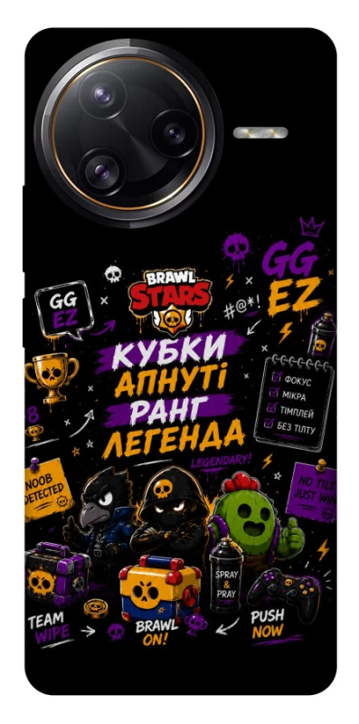 Чохол на Xiaomi Poco F7 Ultra Brawl Stars collage фото 1 з 1