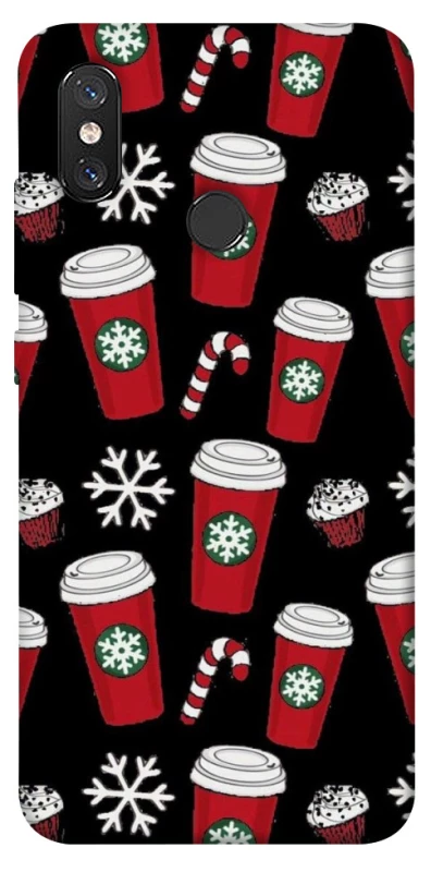 Чехол на Xiaomi Mi 8 Новогодний v40 фото 1 из 1