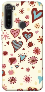 Чехол на Xiaomi Redmi Note 8T Pretty hearts фото 1 из 1