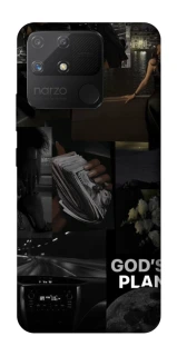 Чехол на Realme Narzo 50A God's plan фото 1 из 1