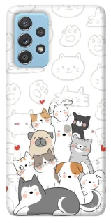 Чехол на Samsung Galaxy A52 4G / A52 5G Funny Pets фото 1 из 1