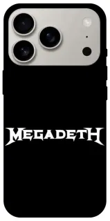 Чехол на Apple iPhone 18 Pro Megadeth logo фото 1 из 2