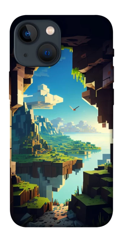 Чехол на Apple iPhone 13 mini (5.4") Minecraft sunrise фото 1 из 1
