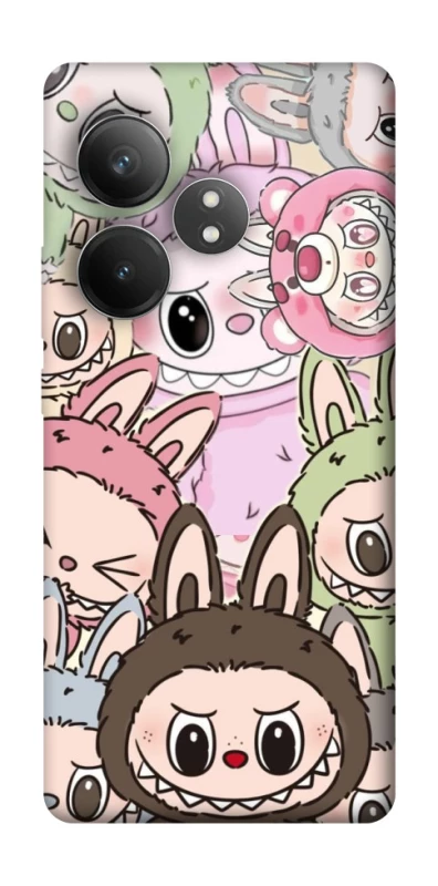Чохол на Realme GT Neo 6 All Labubu 3 фото 1 з 1