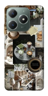 Чехол на Realme C61 Coffee collage ver.4 фото 1 из 1