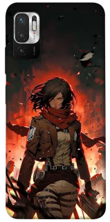 Чохол на Xiaomi Redmi Note 10 5G Mikasa v2 фото 1 з 1