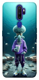 Чохол на Oppo A5 (2020) / Oppo A9 (2020) Сквідвард фото 1 з 1