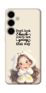 Чехол на Samsung Galaxy S25 FE Don't look back фото 1 из 1