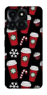 Чехол на Huawei Honor X6a Новогодний v40 фото 1 из 1