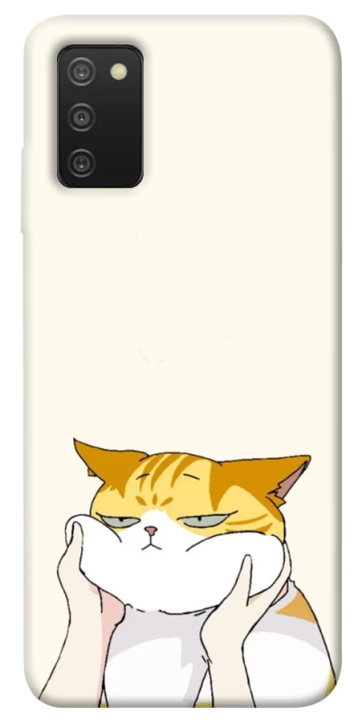 Чохол на Samsung Galaxy A03s Cat bun фото 1 з 1