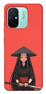Чохол на Xiaomi Redmi 12C / Poco C55 Red samurai фото 1 з 1
