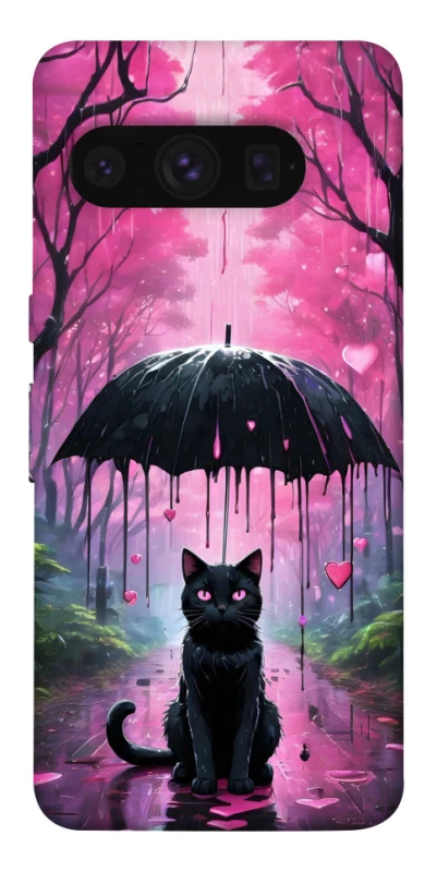 Чехол на Google Pixel 8 Pro Black cat фото 1 из 1