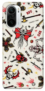 Чохол на Xiaomi Redmi K40 / K40 Pro / K40 Pro+ / Poco F3 Stranger Things ver.2 фото 1 з 1