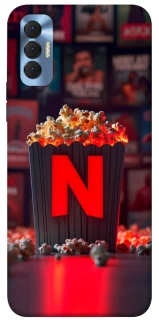 Чехол на TECNO Spark 8P Netflix and popcorn фото 1 из 1