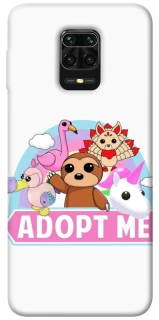 Чехол на Xiaomi Redmi Note 9s / Note 9 Pro / Note 9 Pro Max Adopt Me Pets Logo фото 1 из 1