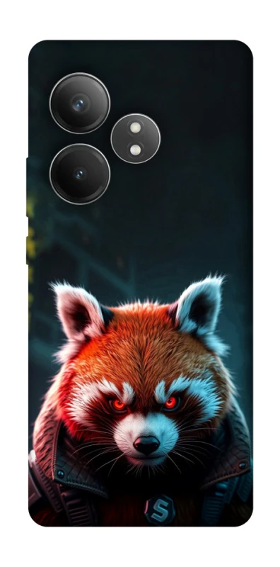 Чохол на Realme GT Neo 6 SE Cyber Red Panda фото 1 з 1