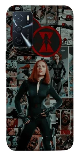 Чехол на Oppo A16s / A16 Black Widow фото 1 из 1