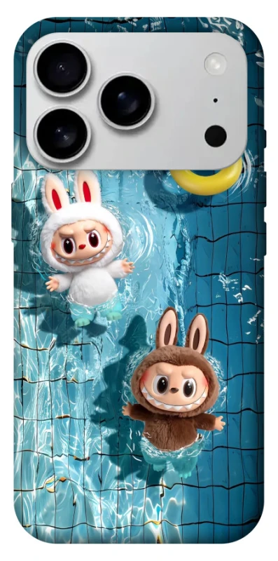Чохол на Apple iPhone 17 Pro Max (6.9") Labubu in the pool фото 1 з 1