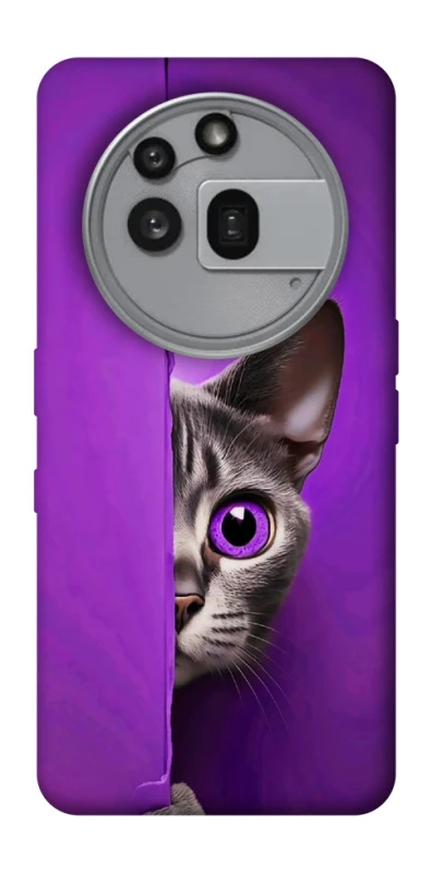 Чехол на Nothing Phone (3a) Pro Кот-подглядыватель фото 1 из 1