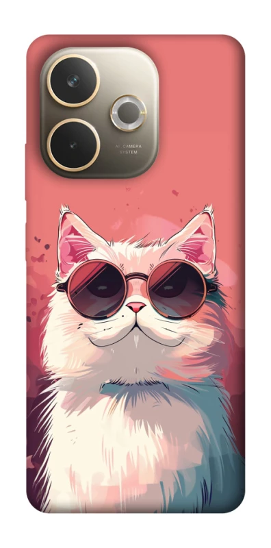 Чохол на Oppo A5 Pro 4G Сat with glasses фото 1 з 1