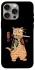 Чехол на Apple iPhone 15 Pro Max (6.7") Кот-самурай фото 1 из 1