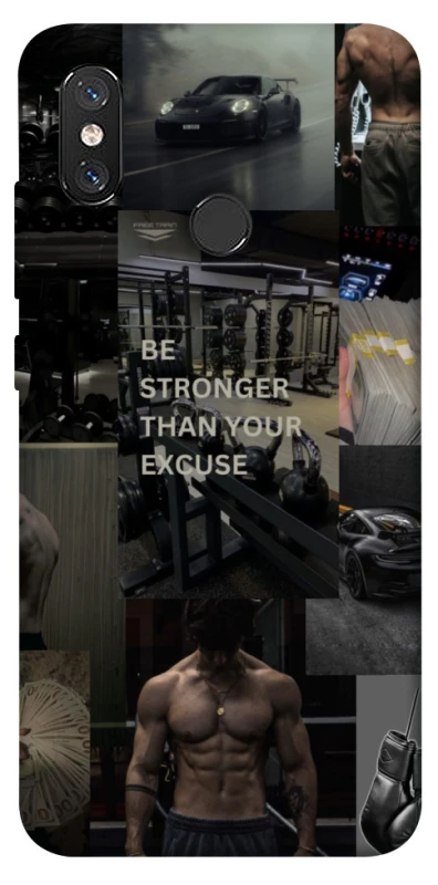 Чехол на Xiaomi Mi 8 Be stronger фото 1 из 1