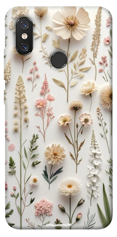 Чохол на Xiaomi Mi 8 Floral design ver.1 фото 1 з 1