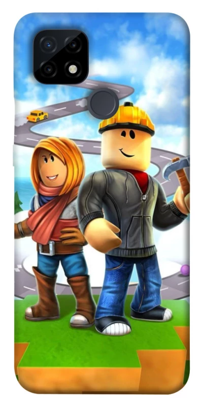 Чехол на Realme C21 Roblox Builder Adventure фото 1 из 1