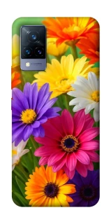 Чехол на Vivo V21 Flowers v32 фото 1 из 1