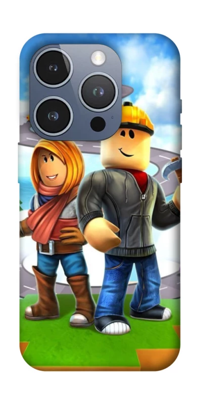 Чехол на Apple iPhone 16 Pro Roblox Builder Adventure фото 1 из 1