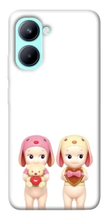 Чехол на Realme C33 Puppy Love Duo фото 1 из 1
