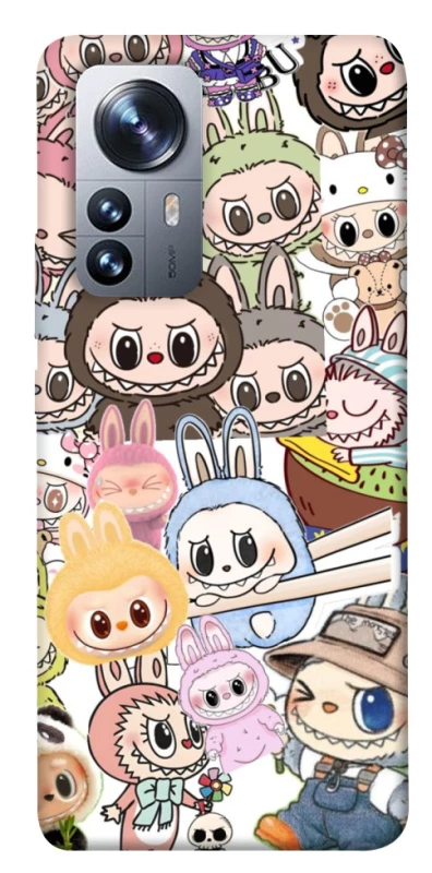 Чохол на Xiaomi 12 / 12X All Labubus фото 1 з 1