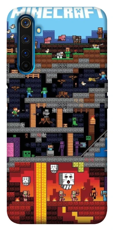 Чохол на Realme 6 Pro Minecraft фото 1 з 1