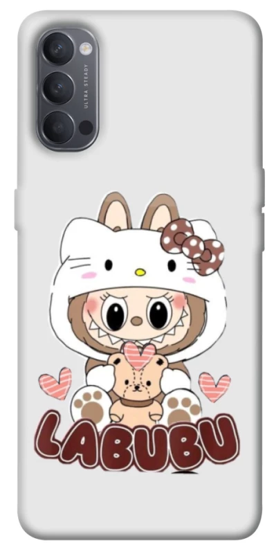 Чохол на Oppo Reno 4 Hello Kitty Labubu фото 1 з 1