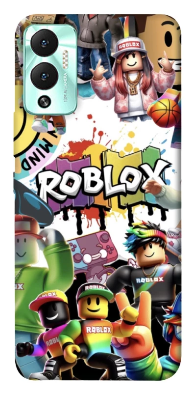 Чохол на Infinix Hot 12 Play Roblox Characters Collage фото 1 з 1