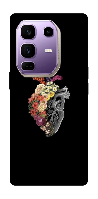Чехол на Infinix Note 50 Pro+ Heart with flowers фото 1 из 1