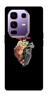 Чохол на Infinix Note 50 Pro+ Heart with flowers фото 1 з 1