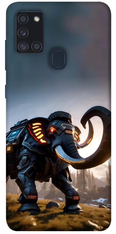 Чохол на Samsung Galaxy A21s Cyber ​​elephant фото 1 з 1