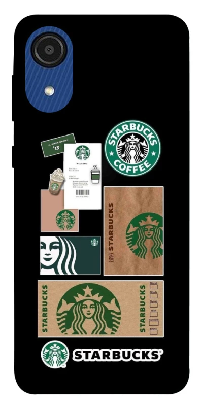 Чехол на Samsung Galaxy A03 Core Starbucks coffee фото 1 Чехол на Samsung Galaxy A03 Core Starbucks coffee фото 1 из 1
