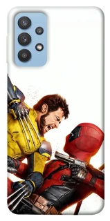 Чехол на Samsung Galaxy M32 Deadpool and Wolverine фото 1 из 1