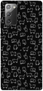Чохол на Samsung Galaxy Note 20 Black Cats фото 1 з 1