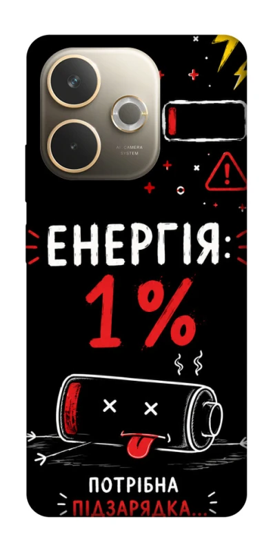 Чехол на Oppo A5 Pro 4G Енергія: 1% фото 1 из 1