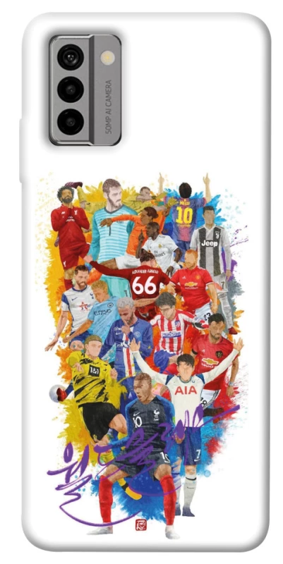 Чехол на Nokia G22 Football Abstract v2 фото 1 из 1