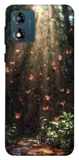 Чехол на Motorola Moto E13 butterfly фото 1 из 1