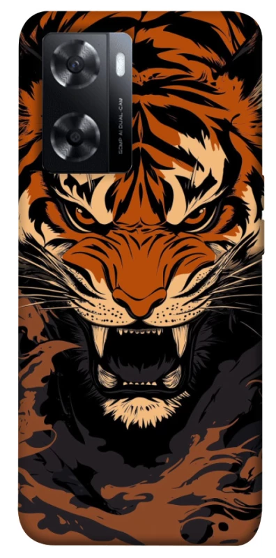 Чехол на Oppo A57s cool tiger фото 1 из 1