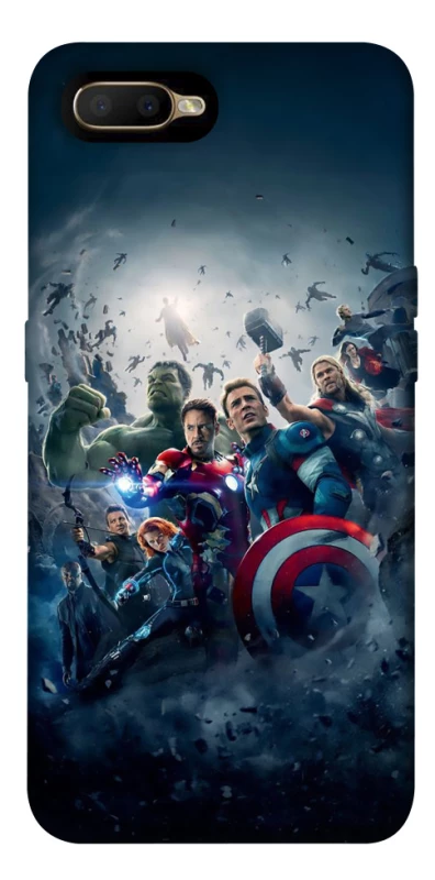 Чехол на OPPO A5 / A3S / AX5 / R15-NEO Marvel heroes фото 1 из 1