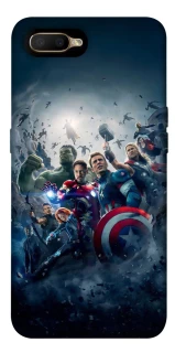 Чехол на OPPO A5 / A3S / AX5 / R15-NEO Marvel heroes фото 1 из 1