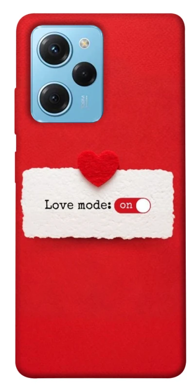 Чохол на Xiaomi Poco X5 Pro 5G Love Mode ON фото 1 з 1