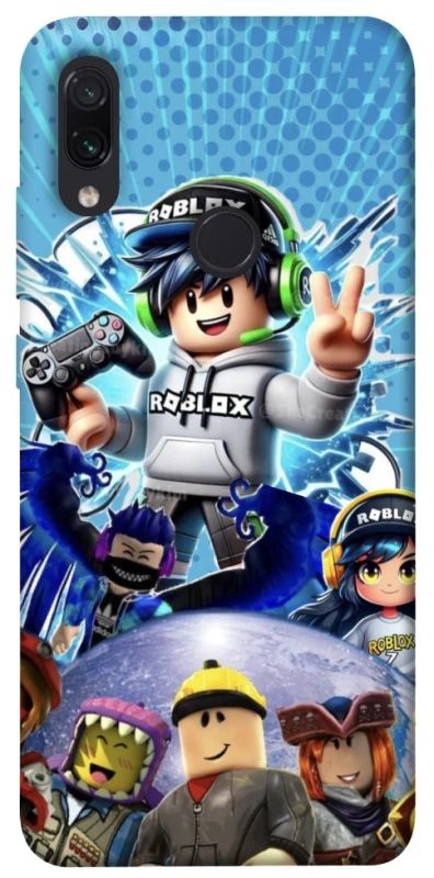 Чехол на Xiaomi Redmi Note 7 / Note 7 Pro / Note 7s Roblox collage ver.3 фото 1 из 1