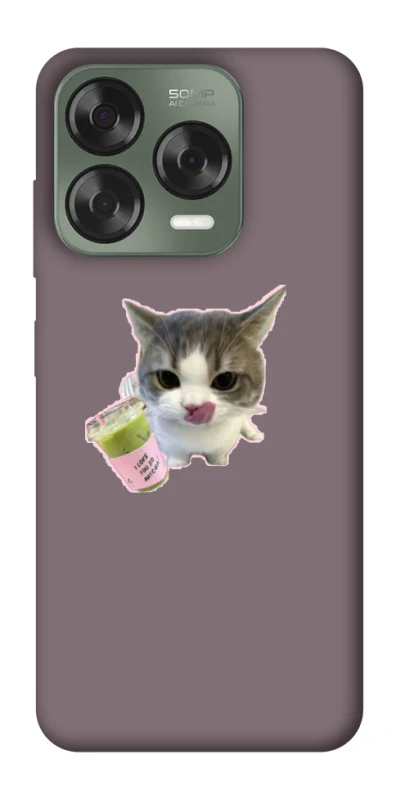 Чохол на ZTE Nubia V70 Design cat matcha фото 1 з 1